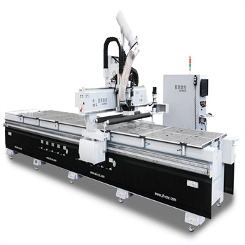 কাঠ কাটার জন্য ডাবল ওয়ার্কিং স্টেশন সহ E4 CNC রাউটার